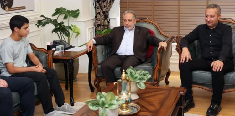 MUSTAFA ÇİĞDEM’DEN BAŞKAN YALÇIN’A ZİYARET