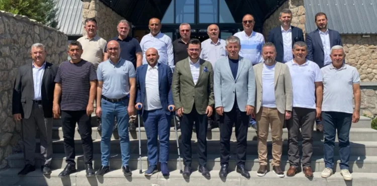 AK Parti Kayseri Milletvekili Şaban Çopuroğlu İlçe Başkanlarıyla Bir Araya Geldi