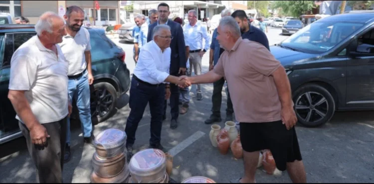 BAŞKAN BÜYÜKKILIÇ’TAN SARIOĞLAN’A YATIRIM VE HİZMET ÇIKARMASI