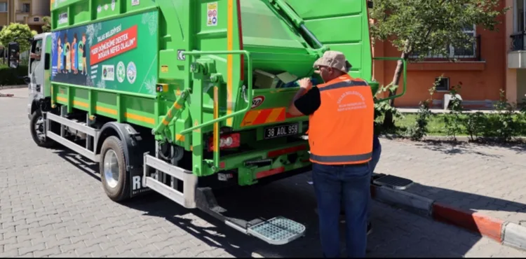 TALAS BELEDİYESİ’NDEN GERİ DÖNÜŞÜM HAMLESİ