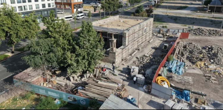 KAYSERİ BÜYÜKŞEHİR’DEN TARİHE VEFA: TASMAKIRAN CAMİİ RAMAZAN’DA İBADETE AÇILIYOR