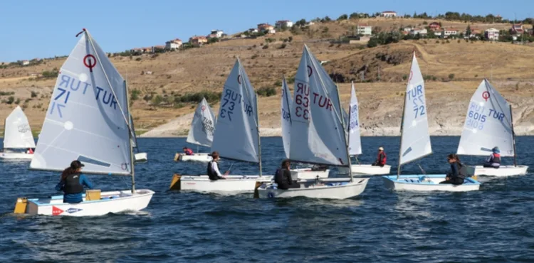 Optimist Yelken Yarışları’nın 3’üncü ayağı, Kayseri’de başladı