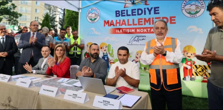 TALAS’TA HİZMET SEFERBERLİĞİ: BAHÇELİEVLER PIRIL PIRIL OLDU