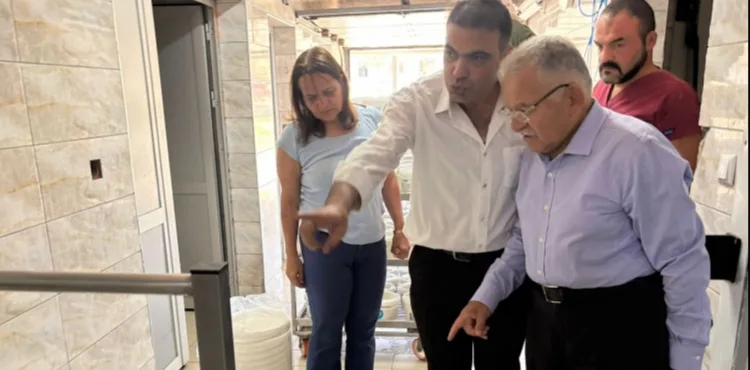 BAŞKAN BÜYÜKKILIÇ’TAN HÜRMETÇİ’DE MANDA YETİŞTİRİCİLİĞİNE DESTEK ZİYARETİ