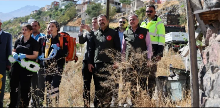 Hacılar'dan deprem tatbikatında örnek performans
