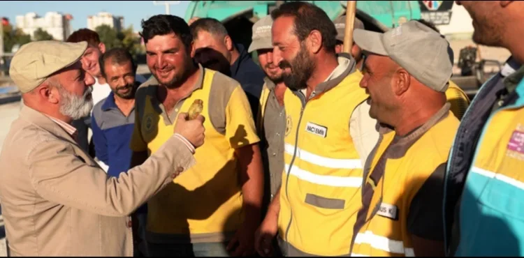 “KOCASİNAN’I DAHA GÜZEL, DAHA YAŞANABİLİR BİR ŞEHİR PARÇASI HALİNE GETİRİYORUZ”