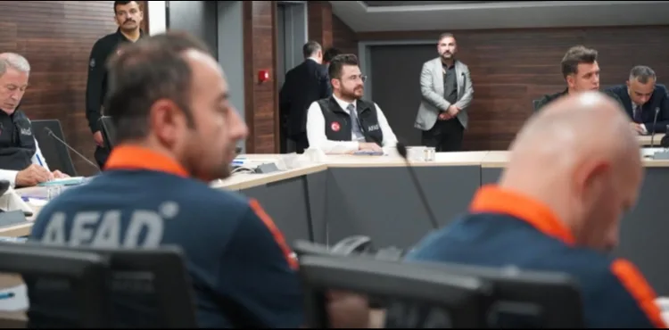 AK Parti Kayseri Teşkilatı AFAD’da Genel Durum Değerlendirme Toplantısına Katıldı