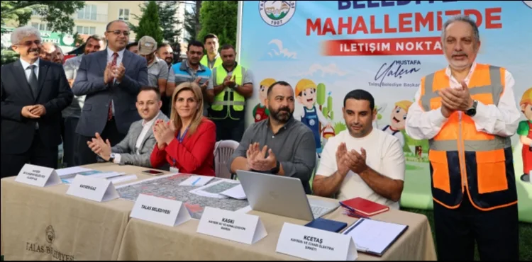 TALAS’TA “BELEDİYE MAHALLEMİZDE”YE VATANDAŞLARDAN TAM NOT