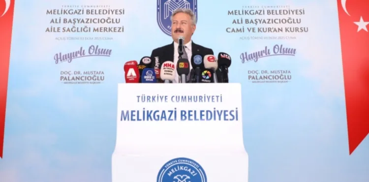 MELİKGAZİ BELEDİYESİ ALİ BAŞYAZICIOĞLU AİLE SAĞLIĞI MERKEZİ, KUR’AN KURSU VE CAMİ AÇILDI