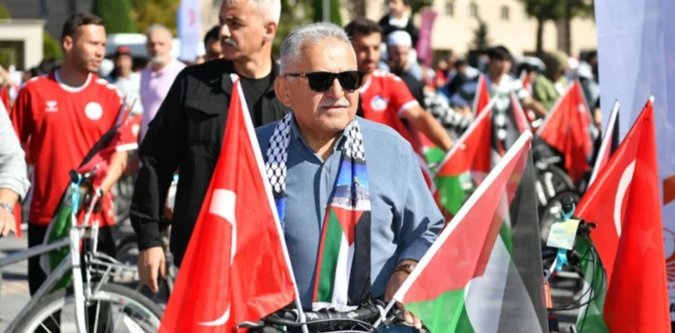 BAŞKAN BÜYÜKKILIÇ’TAN FİLİSTİN İÇİN DÜZENLENEN ETKİNLİĞE DESTEK
