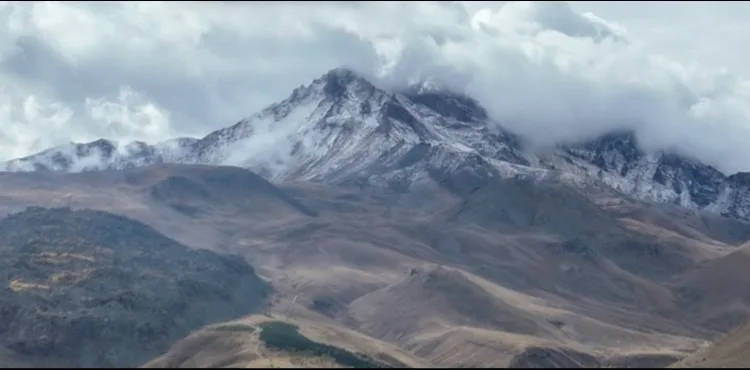 Erciyes Dağı'na Hacılar perspektifi