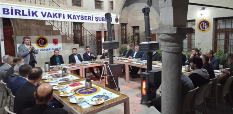 Birlik Vakfı Kayseri Şubesi’nden “BİRLİK Söyleşileri”
