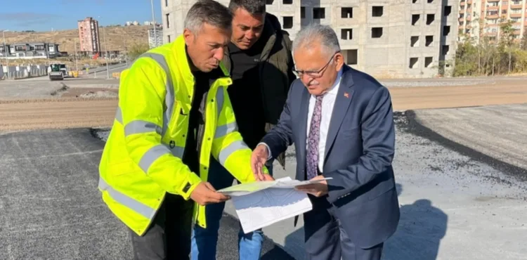 BAŞKAN BÜYÜKKILIÇ’TAN SONA GELİNEN DEV ULAŞIM YATIRIMINA YERİNDE TAKİP