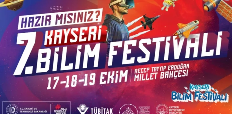 UZAYA ÇIKAN İKİNCİ TÜRK ASTRONOT KAYSERİ’DE: BİLİM FESTİVALİ YARIN KAPILARINI AÇIYOR