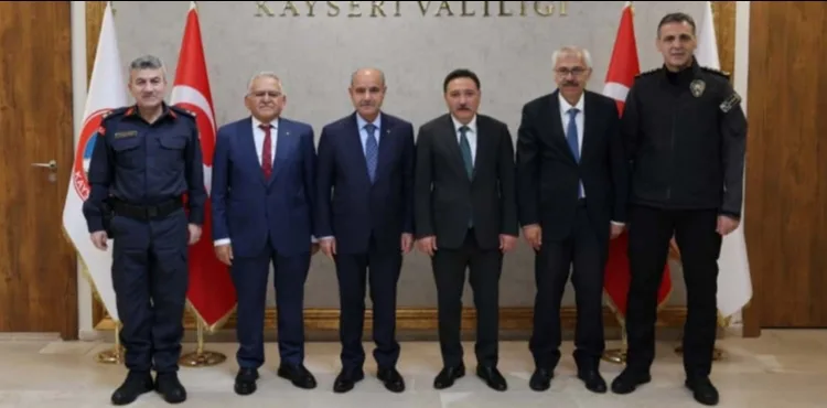 İçişleri Bakan Yardımcısı Mehmet Aktaş Kayseri'de
