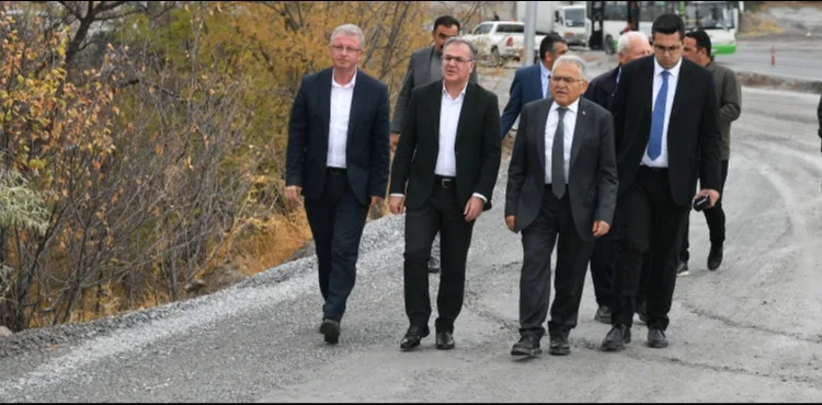 BAŞKAN BÜYÜKKILIÇ’TAN HACILAR-KAYSERİ CADDESİ’NDE 100 MİLYON TL’LİK MODERN DOKUNUŞ
