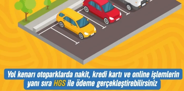 KAYSERİ’DE YOL KENARI OTOPARKLARDA HGS İLE ÖDEME DÖNEMİ