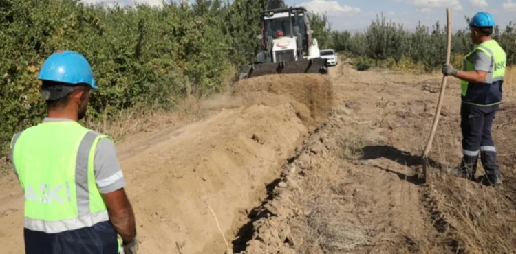 KASKİ’DEN YEŞİLHİSAR’A 6,6 MİLYON TL’LİK YENİ İÇME SUYU YATIRIMI