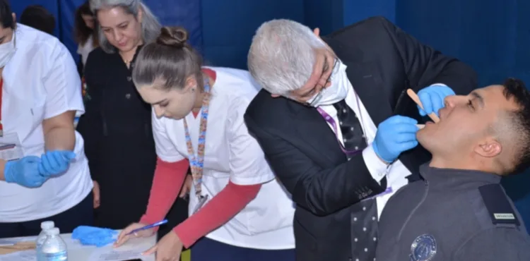 NNYÜ’DEN POLİS ÖĞRENCİLERİNE AĞIZ VE DİŞ SAĞLIĞI TARAMASI!