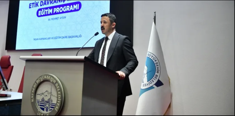 BÜYÜKŞEHİR’DEN PERSONELİNE “ETİK DAVRANIŞ İLKELERİ” EĞİTİMİ