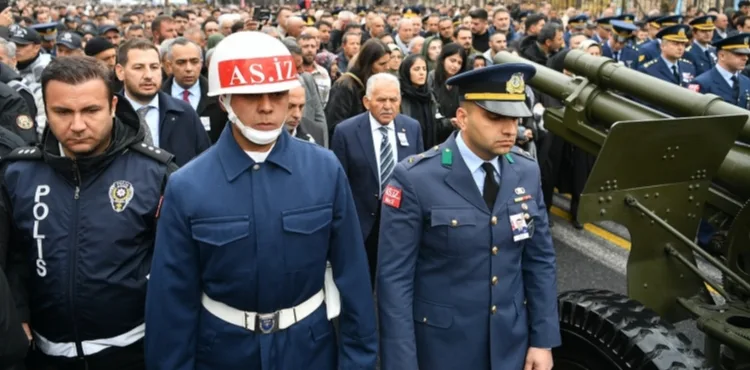 BAŞKAN BÜYÜKKILIÇ’TAN ŞEHİT HAVA PİLOT BİNBAŞI İLGEN’E SON GÖREV