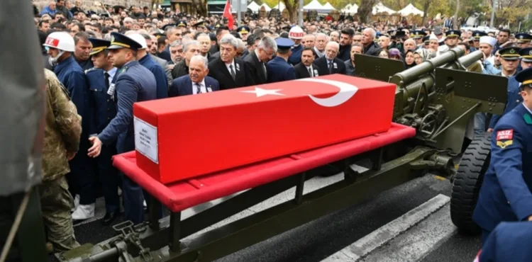 ŞEHİDİMİZ HAVA PİLOT BİNBAŞI NİHAT İLGEN EBEDİYETE UĞURLANDI