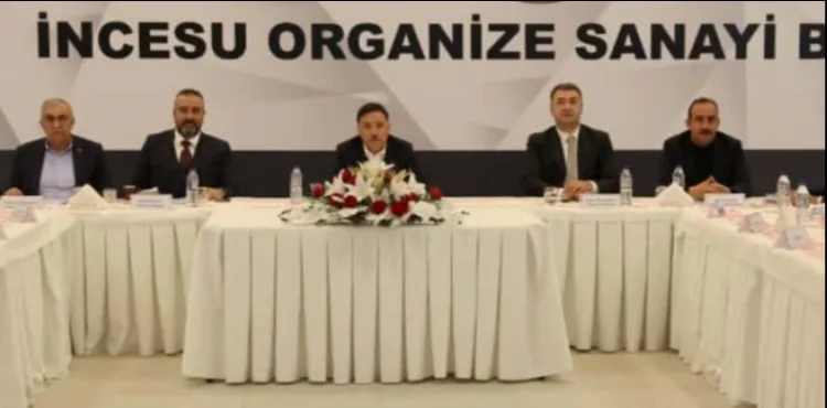 İncesu Organize Sanayi Bölgesi Müteşebbis Teşekkül Heyeti Toplantısı Gerçekleştirildi