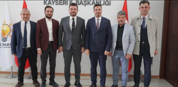 DEVA Partisi Heyeti AK Parti Kayseri İl Başkanlığı’nı Ziyaret Etti