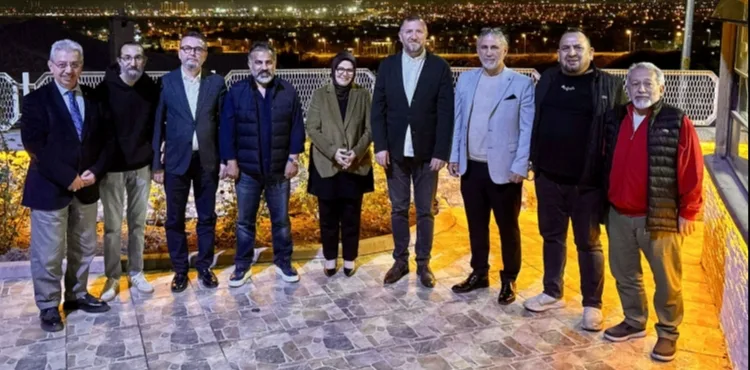AK Parti Milletvekili Ayşe Böhürler, gazetecilerle bir araya geldi