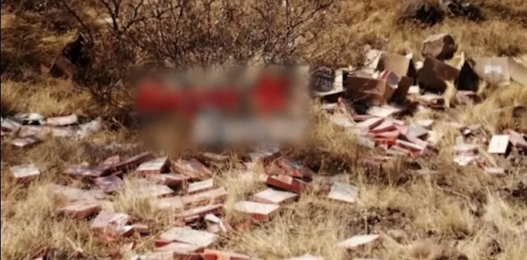 Tıbbi Atıkları Yol Kenarına Bırakan Şahıs Yakalandı