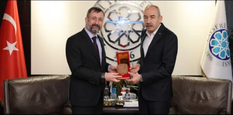 ÇEK CUMHURİYETİ BÜYÜKELÇİSİ STEPHANEC’TAN KAYSERİ TİCARET ODASI’NA ZİYARET