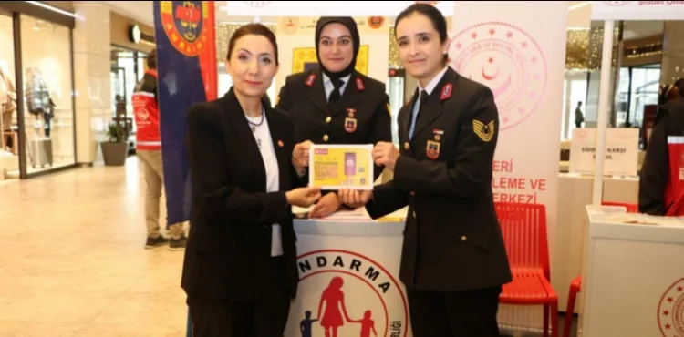 Kayseri Jandarma’dan 25 Kasım’da Kadına Şiddete Karşı Farkındalık Çalışması