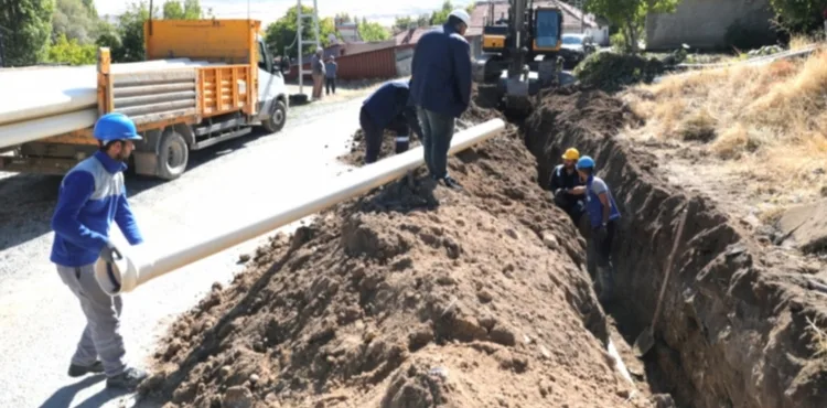 KASKİ’DEN SARIOĞLAN İLÇESİNE 14 MİLYON 833 BİN TL’LİK ALTYAPI YATIRIMI