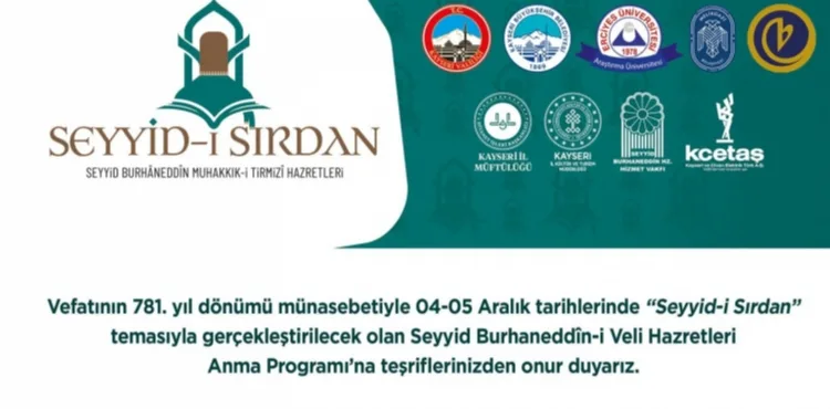 BÜYÜKŞEHİR, VALİLİK VE BİRLİK VAKFI’NDAN ‘SEYYİD-İ SIRDAN’ ANMA PROGRAMI