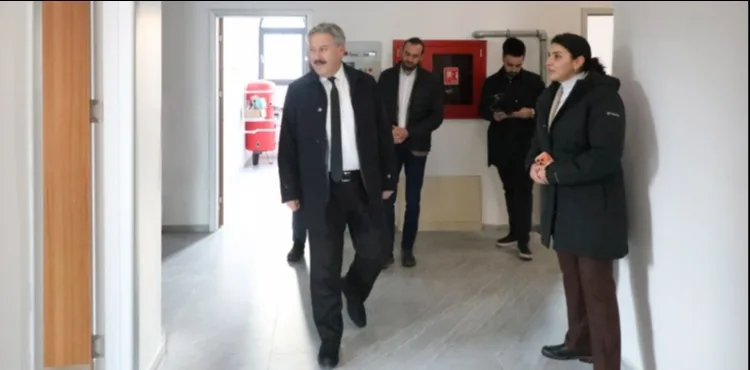 BAŞKAN PALANCIOĞLU, FATMA HASKAHVECİ KUR’AN KURSU’NU İNCELEDİ