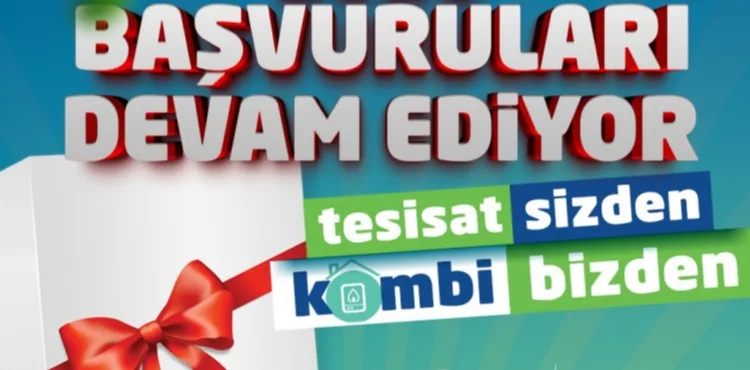 BÜYÜKŞEHİR’İN “TESİSAT SİZDEN, KOMBİ BİZDEN” PROJESİ BAŞVURULARI DEVAM EDİYOR