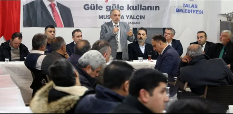 TALAS'IN MUHTARLARI KEPEZ'DE BULUŞTU