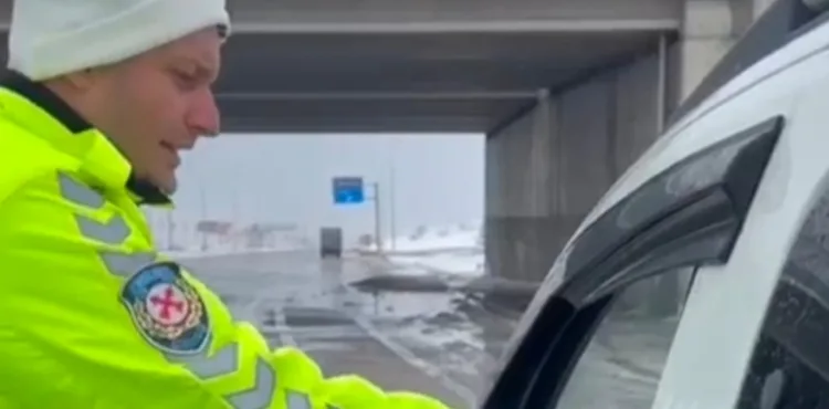 Kış şartlarında trafikte sıkı denetim