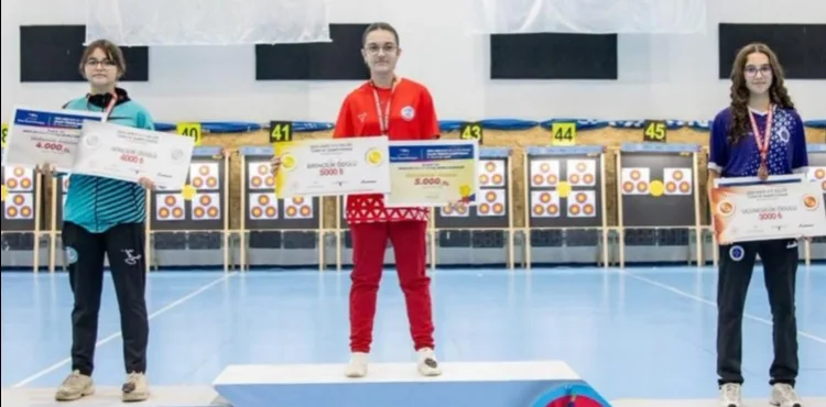 Spor A.Ş.'nin okçuluk sporcusu, Türkiye şampiyonu oldu