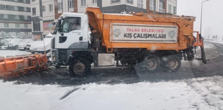 TALAS’TA KAR TEYAKKUZU