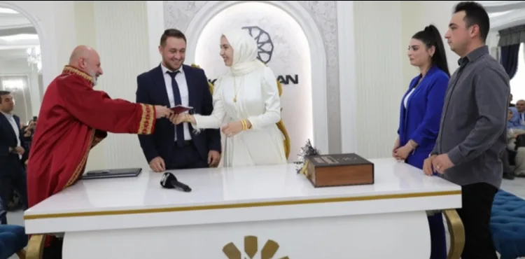 AİLE YILI KOCASİNAN’DA MUTLULUKLA TAÇLANDI: 2 BİN 638 ÇİFT EVLENDİ