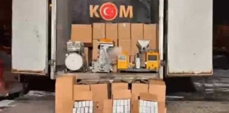 Kayseri’de kaçak sigara operasyonu: 1 gözaltı
