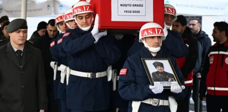 Kayseri'de Kore Gazisi son yolculuğuna uğurlandı
