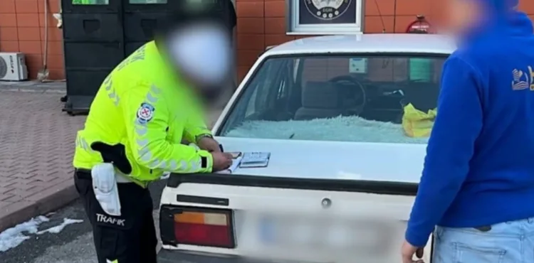 Kayseri’de trafik ihlallerine ceza