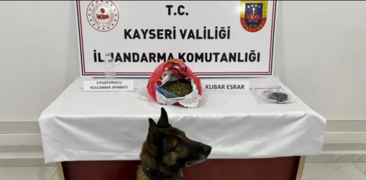 Kayseri’de uyuşturucu operasyonu: 3 gözaltı
