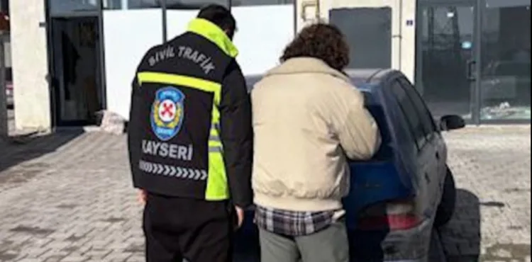 Kayseri’de drift, ve makas atan sürücülere ceza