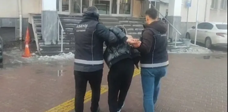 Kayseri'de 17 yıl 8 ay hapisle aranan hükümlü yakalandı