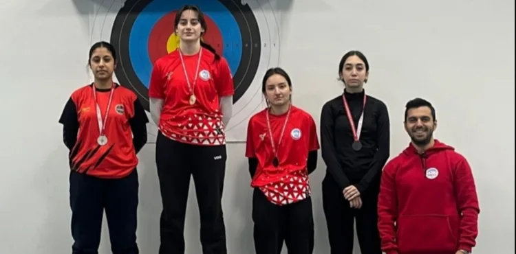 Kayseri’de Okçuluk İl Birinciliği heyecanı sona erdi