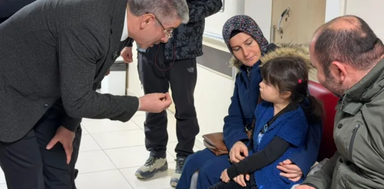 Şaban Çopuroğlu İncesu Devlet Hastanesi’ni ziyaret etti