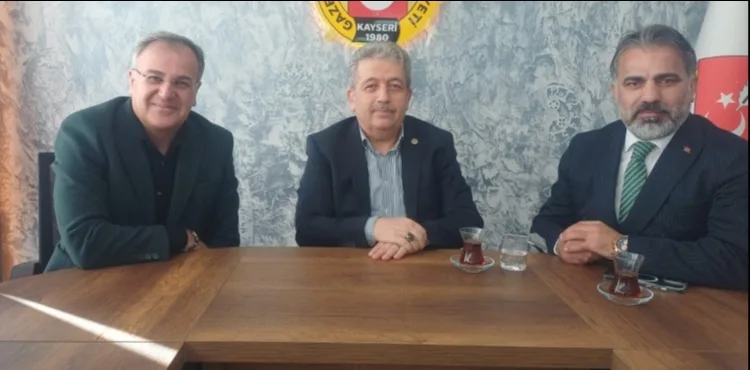 Başkan Özdoğan'dan KGC'ye 10 Ocak Çalışan Gazeteciler Günü ziyareti